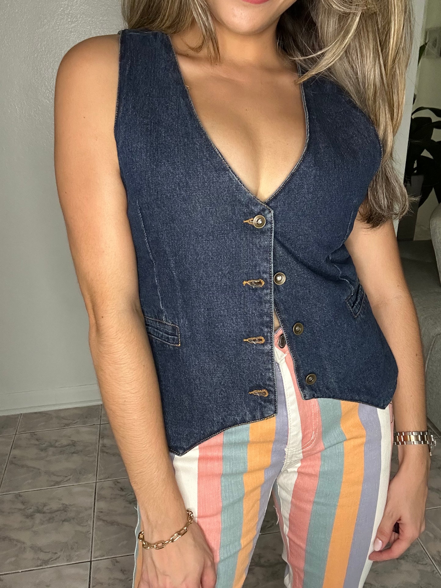 Denim Vest