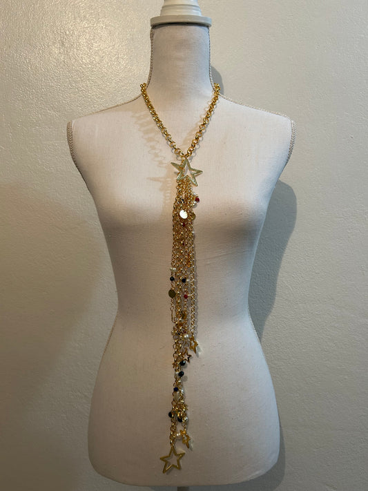 Gold Long Turkish Necklace